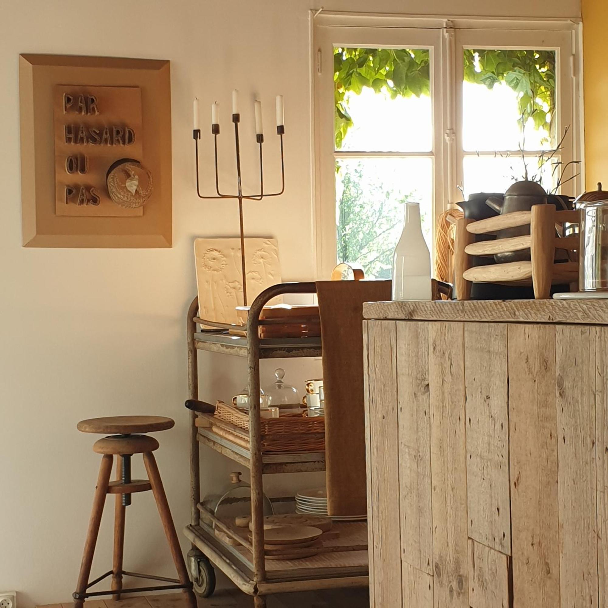 Par Hasard Ou Pas Bed and Breakfast Saint-Martin-aux-Chartrains Eksteriør billede